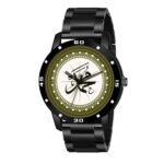 Analog Round Islamic Muslim Dial Muhammad Design Stylish Strap Classic Design Fancy Wrist Watch for Men and Boys, Pack of 1 - Muhammad-AVO-BLK - Image 2