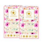 Aromatherapy Anti-Aging & Skin Brightening Soap | Geranium, Manjistha & Liquorice | Paraben & SLS Free Luxury Ayurvedic Natural Bar, Grade 1 BIS | Face & Body (Pack of 2) - Image 2
