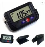 Artflow -Black Digital Alarm Clock Table Clock for Students, Home, Office, Car, Bike, Corporate with Automatic Sensor, Date & Temperature - Image 2