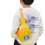 BEMBIKA�Baby Essential Adorable and Functional Baby Shoulder Bag for Kids, Small Bags for Girls & Boys, Stylish Daypack Cross Body Sling Bag - Yellow - Image 2