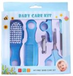 Baby Grooming and Healthcare Kit, Newborn Care Set with Nail Clipper, Scissors, Hair Comb, Hair Brush, Nose Cleaner for Infant and Toddler (Baby Care kit_1) - Image 2
