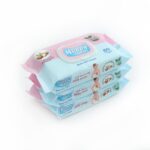 Baby Wet Wipes for Newborns | 99% Purified Water, Alcohol-Free Wipes with Almond Oil & Shea Butter | Gentle Moisturizing Baby Wipes for Sensitive Skin | Pack Of 2 X 60 Count - Image 2