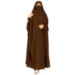 Bashariya Very Loose Fit & Free Size - Single Piece Jilbab In Firdaus Fabric for Women (Free Size) - Image 2
