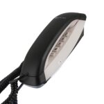 Beetel B29 Designer Slim and Stylish Corded Landline Phone,Ringer Volume Control,Wall/Desk Mountable,Clear Call Quality,Compact Design,Tone Pulse/Flash/Redial Function (Made in India) (Black/WG)(B29) - Image 2