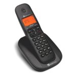 Beetel X73N Cordless 2.4Ghz Cordless Landline Phone with Caller ID Display, 2-Way Speaker Phone with Volume Controls, Auto Answer, Alarm Function, Stylish Design (Black)(X73N) - Image 2