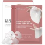 Bio-Collagen Overnight Mask, 4 Pack Facial Collagen Lifting Hydrogel Masks, Pore Minimizing, Reduce Wrinkles, Overnight Hydrating,Enhanced Skin Elasticity, Korean Skincare Masks Get Glass Skin - Image 2