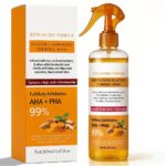 Body Keratin Care Kojic Acid Turmeric Spray with AHA & PHA, Gentle Body Brightening & Exfoliating Peeling Solution for Dead Skin Cells & Texture, Korean Skincare - 200ml - Image 2