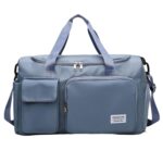 CALANDIS Waterproof Sports Duffel Tote Handbag Wet Pocket Shoulder Bag For Men Women Blue | Backpacks, Bags & Briefcases | Mens Accessories | Clothing, Shoes & Accessories - Image 2