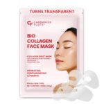 Carbamide Forte Bio Collagen Mask | Collagen Mask Overnight | Sheet Mask | Korean Glass Skin Overnight Hydrogel Face Mask Sheets for Deep Hydration, Pore Minimizing, Firming & Moisturizing | Paraben-Free | For All Skin Types | 1 Piece - 35g - Image 2