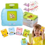 Colorful Double-Sided Flash Cards, Rechargeable Montessori Educational Cards, Interactive Learning Toys for Kids,224 Words Develop Language Skills Best Gift for Boy Girl - Image 2