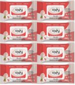 Cozy Wet Wipes with Aloe Vera and Vitamin E for New Born Baby. Combo Offer Travel Value Pack Wiping Tissue Baby Cleaning Wet Wipes with Lid. Pack of 1 (80 wipes) + (FREE Fridge Magnet/Order) - Image 2
