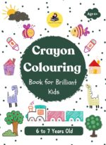 Crayon Colouring Book for Brilliant Kids 6 to 7 Years Old | Coloring Activity Book for Kids | Birthday Gifts for Kids, Boys & Girls | Beautiful Nature Coloring | Scenery - Image 2