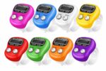 DERIKO 8 Pack Tally Counter Finger Ring - Chanting Count Machine, Counting Machine for jap, naam jap Counting, Counter for Chanting Mantra, Finger Counter, Step Counter, Counting Ring - Image 2