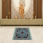 DIOS Prayer Mat (Pooja Aasan Mat) Size 20x20 Inch Pack of 2 (Grey) - Image 2