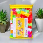(DIY 100PCS Plastic Building Blocks for Kids Building Blocks Toy for Kids Puzzle Games for Kid, Toys for Children Educational & Learning Toy for Kid, Girls & Boys, 100, Count - Image 2