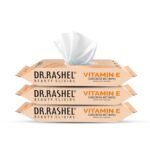 DR.RASHEL Vitamin E Sunscreen Wipes | SPF 15 Sun Protection | With Vitamin E | Moisturizing & Nourishing | UV Protection Wipes | Travel-Friendly & Portable | For Face & Skin | 8 Each | Pack of 3 - Image 2