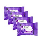 DR.Sasaki Refreshing & Soothing/Cleansing Wipes for Makeup, Face & Body, Lavender Pack of 4. - Image 2