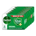 Dettol Original Bathing Soap Bar with 12hr Germ protection (900gm) | Kills 99.99% Germs, 150g (Pack of 6) - Image 2