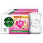 Dettol Skincare Moisturizing Beauty Bathing Soap Bar with Argan Oil (400gm) | Softer Skin, 100gm, Pack of 4 - Image 2
