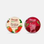 Deyga Nourished Lips Combo | Lip Scrub & Lip Balm | Exfoliate, Hydrate, Nourish & Moisturize | For Men & Women,1 Count,Multi - Image 2