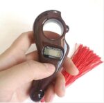 Digital Finger Tally Counter, Digital Electronic Tasbeeh Counters, Lap Track Handheld Clicker with Ring, Re-settable Digits Display for People Muslims by Mishrit - Image 2