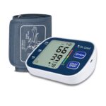 Dr. Odin OBP106 Automatic Digital Blood Pressure Monitor with Large Display for Home, Cuff 22-36 cm, Dual Memory, Battery Powered, Blue - Image 2