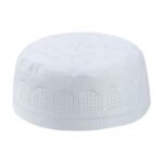 Enakshi Islamic Muslim Mens Prayer Kufi Hat Skull Cap Turkish Namaz Topi White| Clothing, Shoes & Accessories|Mens Accessories|Hats - Image 2