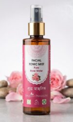 Essentials Facial Tonic Mist with Pure Rosewater | Hydrating Steam Distilled Ayurvedic Toner for Fresh, Dewy Skin | Minimises Pores & Refreshes Skin(100ML) (FACIAL TONIC) - Image 2