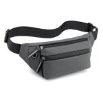 Fanny Pack Waist Bag: Runner Hip Pouch Bum Bag Running Belt Purse Fannie Pack for Walking Jogging Traveling Outdoor Woman Man(Color_Grey) - Image 2