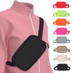 Fanny Pack for Women - Belt Bag Crossbody With Adjustable Strap - Fashion Cross Body Pack for Running, Black, Small, A - Image 2