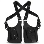GUSTAVE® Chest Bag for Men Vintage Oxford Cloth, Double Shoulder Underarm Crossbody Harness Bag with Multi-Pockets, Adjustable Strap Tactical Sling Bag for Travel, Streetwear & Daily Carry - Image 2