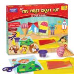 Imagimake My First Craft Kit with Activity Book | 25 DIY Art & Craft Activities | Child-Safe Scissor, Reusable Dough, Folding Board & Glue | DIY Kit for Kids | Art Kit for Kids 3–7 | Gifts for Girls & Boys - Image 2