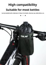 Insulated Bicycle Bottle Holder – Lightweight Cycling Water Bottle Carrier with Heat & Cold Preservation | Durable Handlebar Bag with Adjustable Velcro Straps | Fits Standard & Large Bottles - Image 2