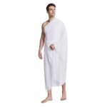 Islamic Men's Ihram Cotton Ahram for Umrah Haji Ehram Towel Pilgrimage Towel Islamic Arabic Middle East Arab Ihram Clothes - Image 2