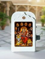JAI MATA JI 8 Mantra Chanting Bell/Mantra Electric Light continuous Sound Prayer Kit - Image 2