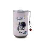 JOUET Little Astronaut Portable Wet Wipes – Travel & Kids, 98% Pure Water, Alcohol-Free, Mini Can with Keychain, 70×140 mm - Lavender - Image 2