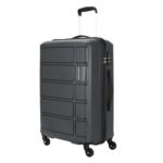 Kamiliant American Tourister Harrier|Cabin Trolley Bag Small Size (56 cms) for Travel| Hard Case Polypropylene (PP) Suitcase|360° 4-Wheel Spinner Luggage Trolley|Combination Lock|Iron Grey - Image 2