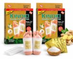 Kinoki Detox Foot Pads (20 Pads) – Natural Cleansing Foot Patch for Body Detox, Stress Relief & Better Sleep | Ginger & Salt Foot Pads | Overnight Detox Foot Patch (PACK OF 2) - Image 2