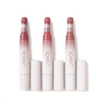 LAMIOR Blurry Fudgy Matte Lip Tint Combo - Long Lasting, Transfer Proof & Hydrating Lip Tint, Enriched with Jojoba Oil, Almond, Mango & Coffee Extracts with Cushion Applicator (Bitter Sweet,Pack of 3) - Image 2