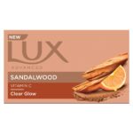 LUX Sandalwood, Bath Soap, 150g x 5, for Clear, Glowing Skin, with Pure Sandalwood Oil & Vitamin C, Suitable for all Skin Types - Image 2