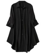 Leriya Fashion Women's Shirt Dress | Knee Length Dresses | Loose Fit | Button-Down | 3/4 Sleeve | Vacation Outfit - Image 2