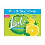 Liril Lemon & Tea Tree Soap, Maintains Oil Balance For Fresh And Moisturized Skin, Buy 3 (125 g each) & Get 1 Free (75 g) - Image 2