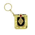 M Men Style Mini Quran Keychain – Arabic Muslim Keyring | Islamic Key Holder for Car, Bag & Home | Unisex Spiritual Gift - Image 2