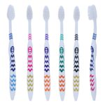 MAXI Mango Hard Bristle Manual Toothbrush for Adults | Deep Plaque Removal & Cavity Protection | Pack of 6 Multicolour - Image 2