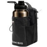 Magnetic Gym Bag – Small Waterproof Crossbody Sling for Men & Women with AirTag Pocket, Strong Magnets, Bottle & Phone Holder – Ideal for Gym, Travel, Black, Large, Magnetic Gym Bag - Image 2