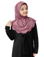 Mehar HIJAB'S Kids Embellished Polycotton Girl's Scarf Little Meharin Hijab - Image 2