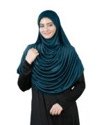 Mehar HIJAB'S MODEST WOMEN'S STYLISH FRILLED FAEEZAH HIJAB - Image 2