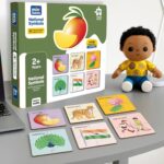 Mini Leaves Wooden National Symbols Puzzle for Kids | 4-Piece Educational Jigsaw for 2-5 Years | Learning Toy for Preschool Boys & Girls | Early Brain Development Puzzle - Image 2