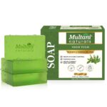 Multani Natural Neem Tulsi Soap - 125 gm (Pack Of 3) | For Deep Cleansing, moisturizing & Glow | Fights Acne & Infections | Helps Rejuvenate Dull & Tired Skin | Paraben Free | Clinically Tested | For All Skin Types | Soap Bar For Men & Women - Image 2