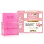 Multani Naturals Rosewater Soap Bar For Bath (125 Gm - Pack Of 3) I Paraben Free | Clinically Tested | Herbal Soap Bar with Rose Water & Glycerin | Helps Sooth & Calm Irritated Skin, Hydrate & Softens Skin | For All Skin Types | Soap For Men & Women - Image 2